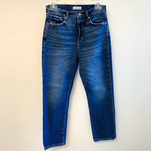LOFT Denim - LOFT The Straight Crop Jeans | Size 25 | Size 0